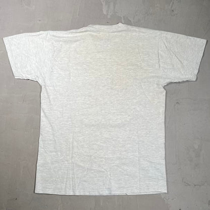 1992 Bowe vs. Coetzer Grey Fight Tee Size Medium USED v20116