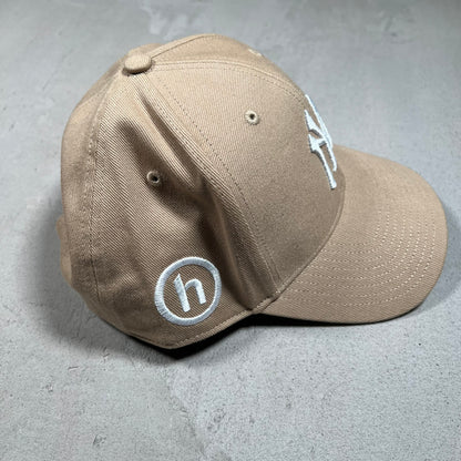 Hideen NY New York Yankees Tan Snapback USED x17552