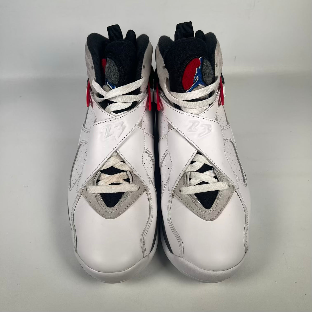 Jordan 8 White True Red (2025) Size 8.5 USED s23773