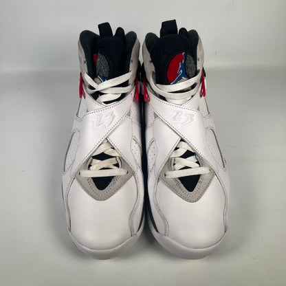 Jordan 8 White True Red (2025) Size 8.5 USED s23773