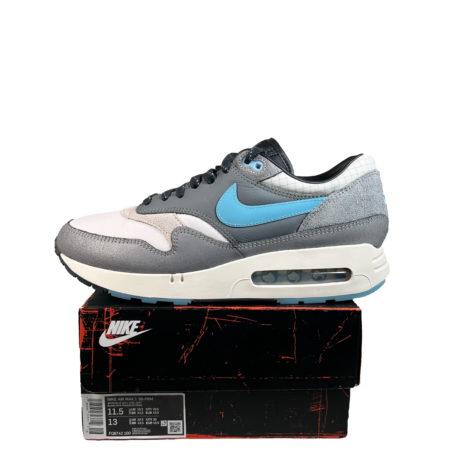 Nike Air Max 1 '86 Big Bubble Chicago (2023) Size 11.5 NEW s22358