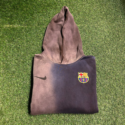 Travis Scott Nike FC Barcelona Split Dye Hoodie Size Medium NEW x14232