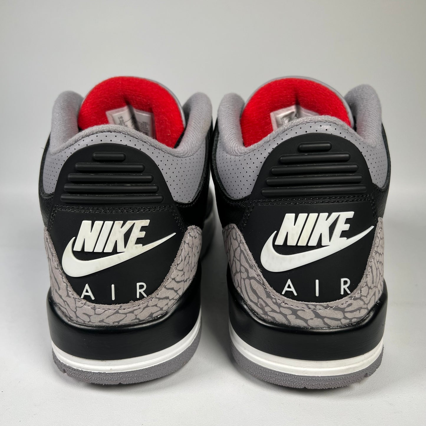 Jordan 3 Black Cement (2024) Size 10 USED s19578