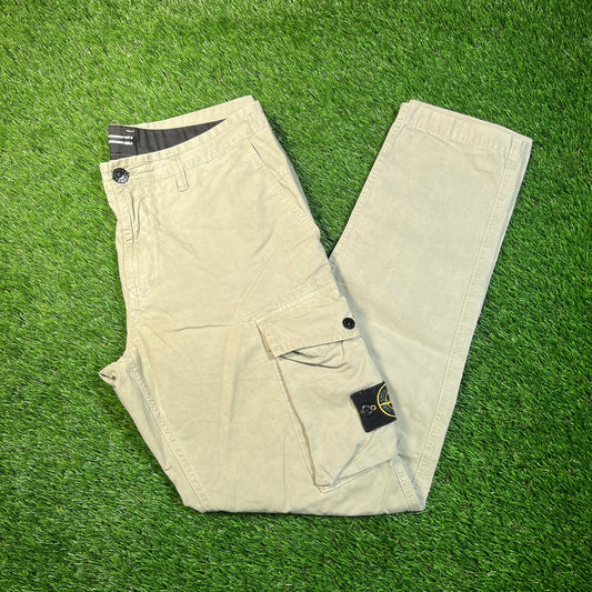 Stone Island Sage Green Cargo Pants Size 33 USED x16840