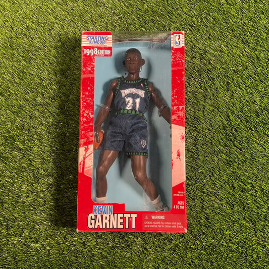 1998 Mattel Minnesota Timberwolves Kevin Garnett Action Figure USED v17902