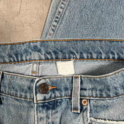 Y2K Levi's 550 Blue Denim Jeans Size 38 USED v20435
