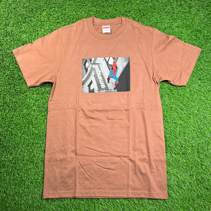 Supreme Brown Spider Man Tee (2026) Size Small NEW x16442
