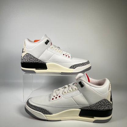 Jordan 3 White Cement Reimagined (2023) Size 9.5 NEW s17938