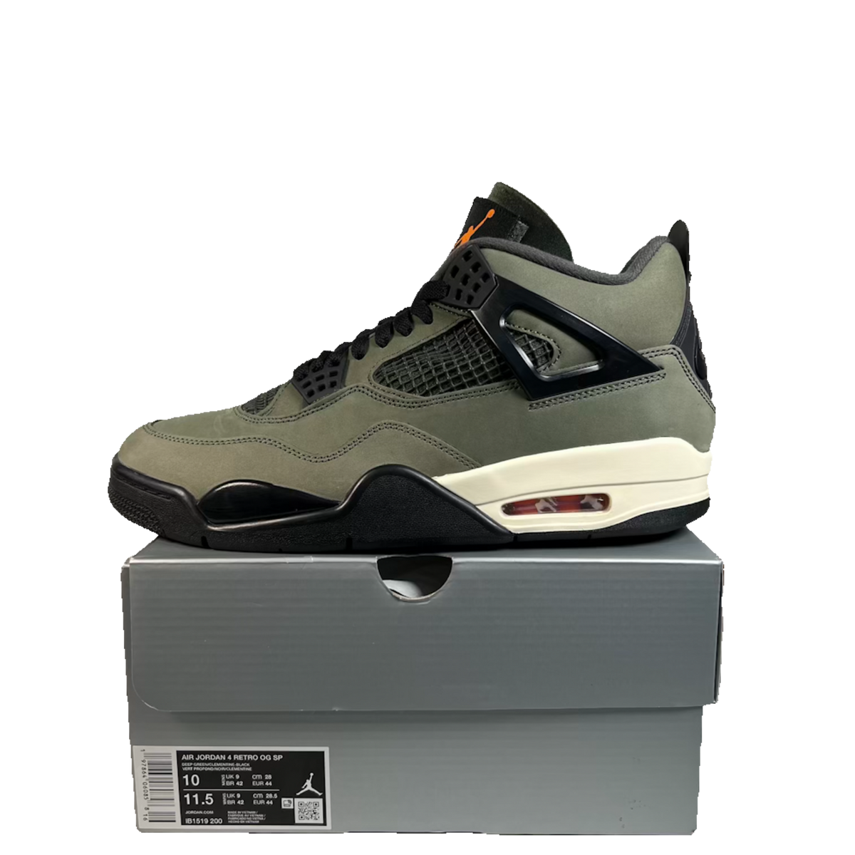 Jordan 4 Undefeated (2025) Size 10 USED s23341