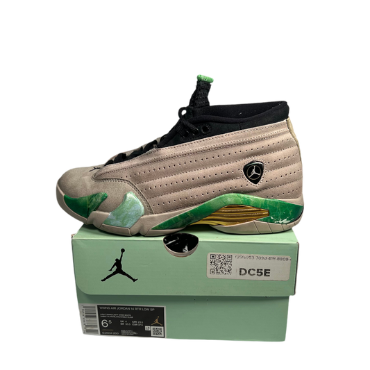 Jordan 14 Aleali May Fortune (2021) Size 5M/6.5W USED S17624