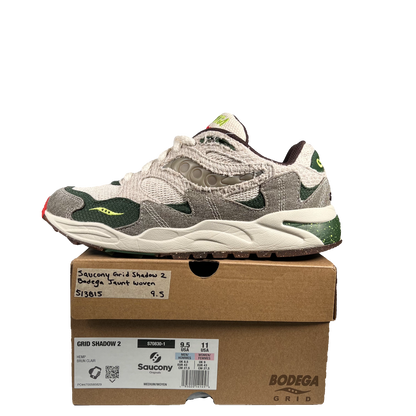 Saucony Grid Shadow 2 Bodega Jaunt Woven Size 9.5 USED s13815