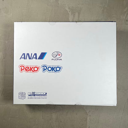 Bearbrick Ana Original Pocp-Chan Peko-Chan Captain 100% / 400% Set of 4 NEW x18665