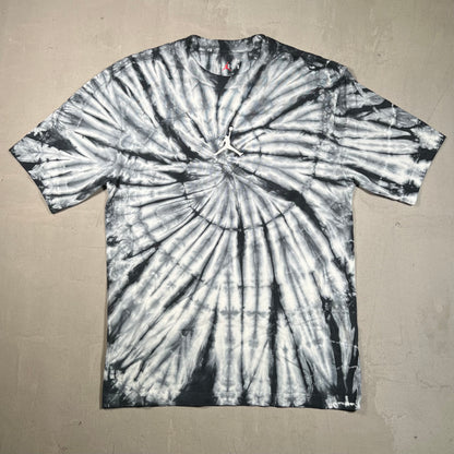Jordan Grey/Black Burst Tie Dye Tee Size Small USED v19340