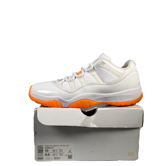 Jordan 11 Low Citrus (2021) Size 8.5M/10W USED s20203