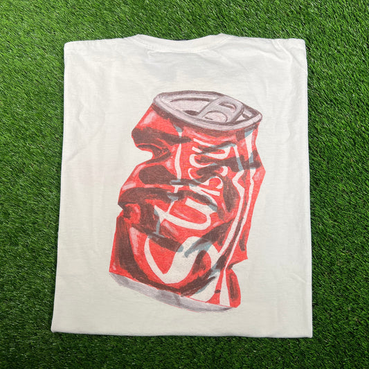 Stussy White Soda Can Tee (2023) Size XL USED x15850