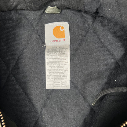 Y2K Carhartt Green Workwear Zip Up Jacket Size XL USED v19219
