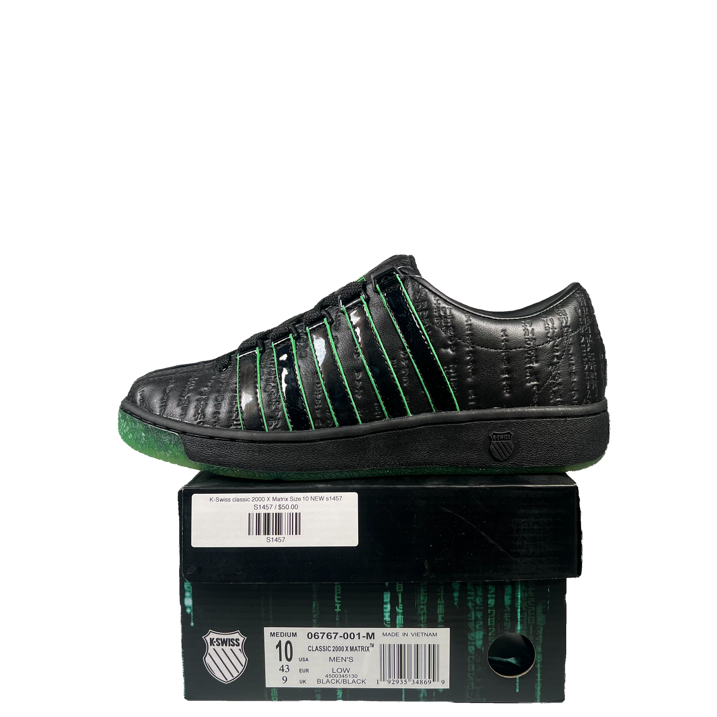 K-Swiss classic 2000 X Matrix Size 10 NEW s1457