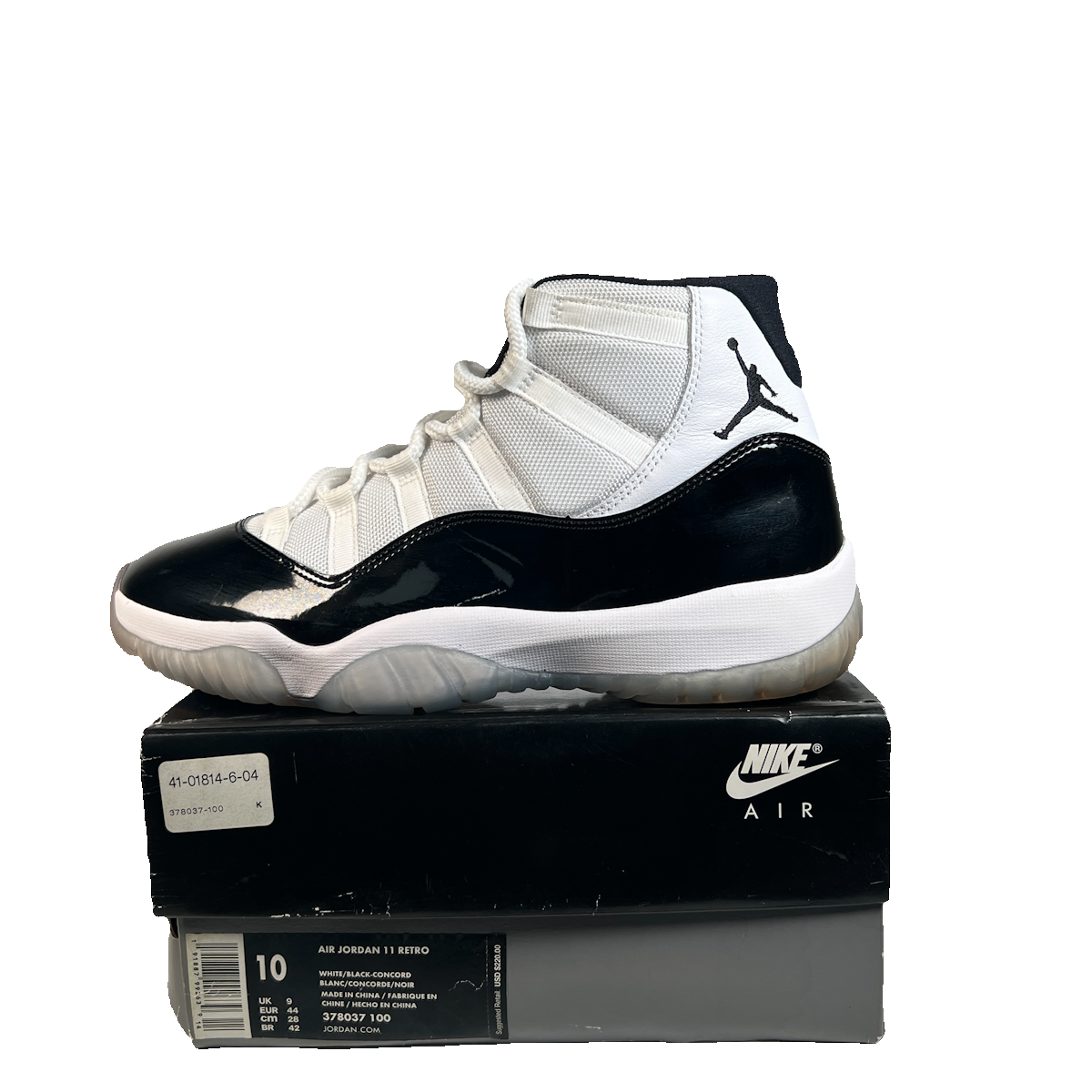 Jordan 11 Concord (2018) Size 10 USED s22757