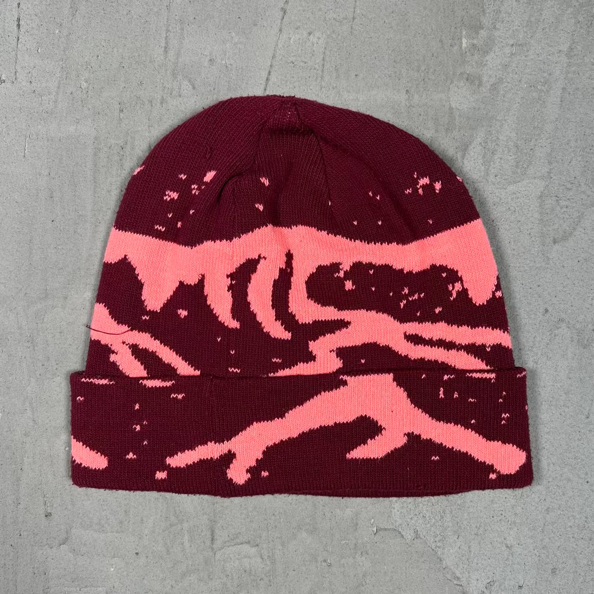 ArcTeryx Grotto Toque Mars Bliss Red Beanie USED x18246