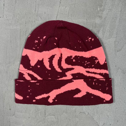 ArcTeryx Grotto Toque Mars Bliss Red Beanie USED x18246