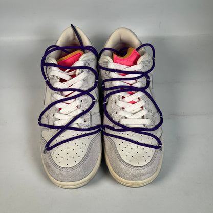 Nike Dunk Low Off White Lot 15 (2021) Size 8 USED s22010