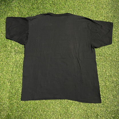 1988 Stanley Cup Finals Boston Bruins Black Tee Size XL USED v16139