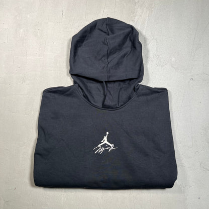 Jordan Black Hoodie w/ Lightning Size Medium NEW v19341