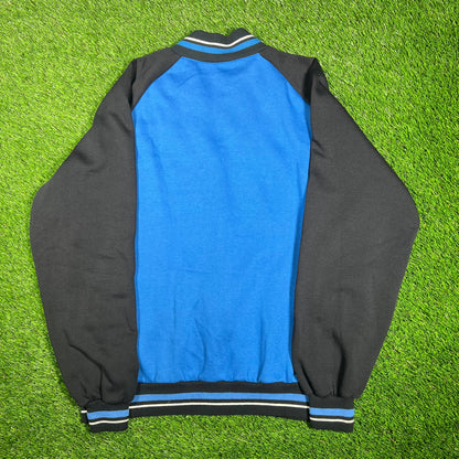 1990s Nike Light Blue Zip Up Jacket Size XL USED v17411