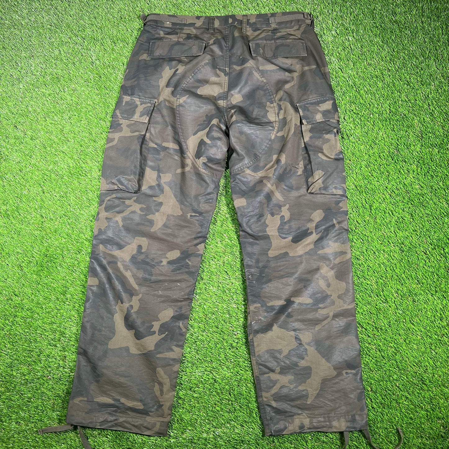 J.Crew x Wallace Barnes Dark Camo Cargo Pants Size 33 USED v17060