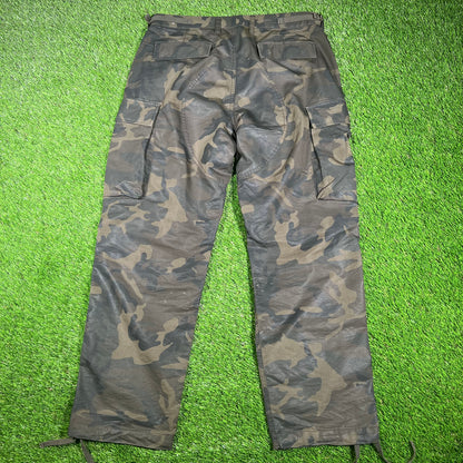 J.Crew x Wallace Barnes Dark Camo Cargo Pants Size 33 USED v17060