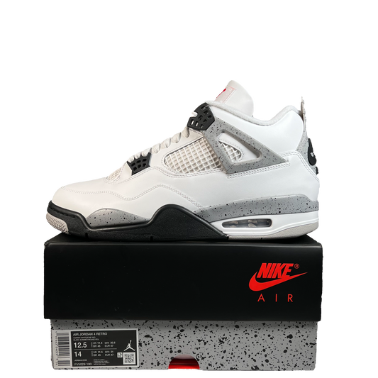 Jordan 4 White Cement (2025) 12.5 NEW s21285