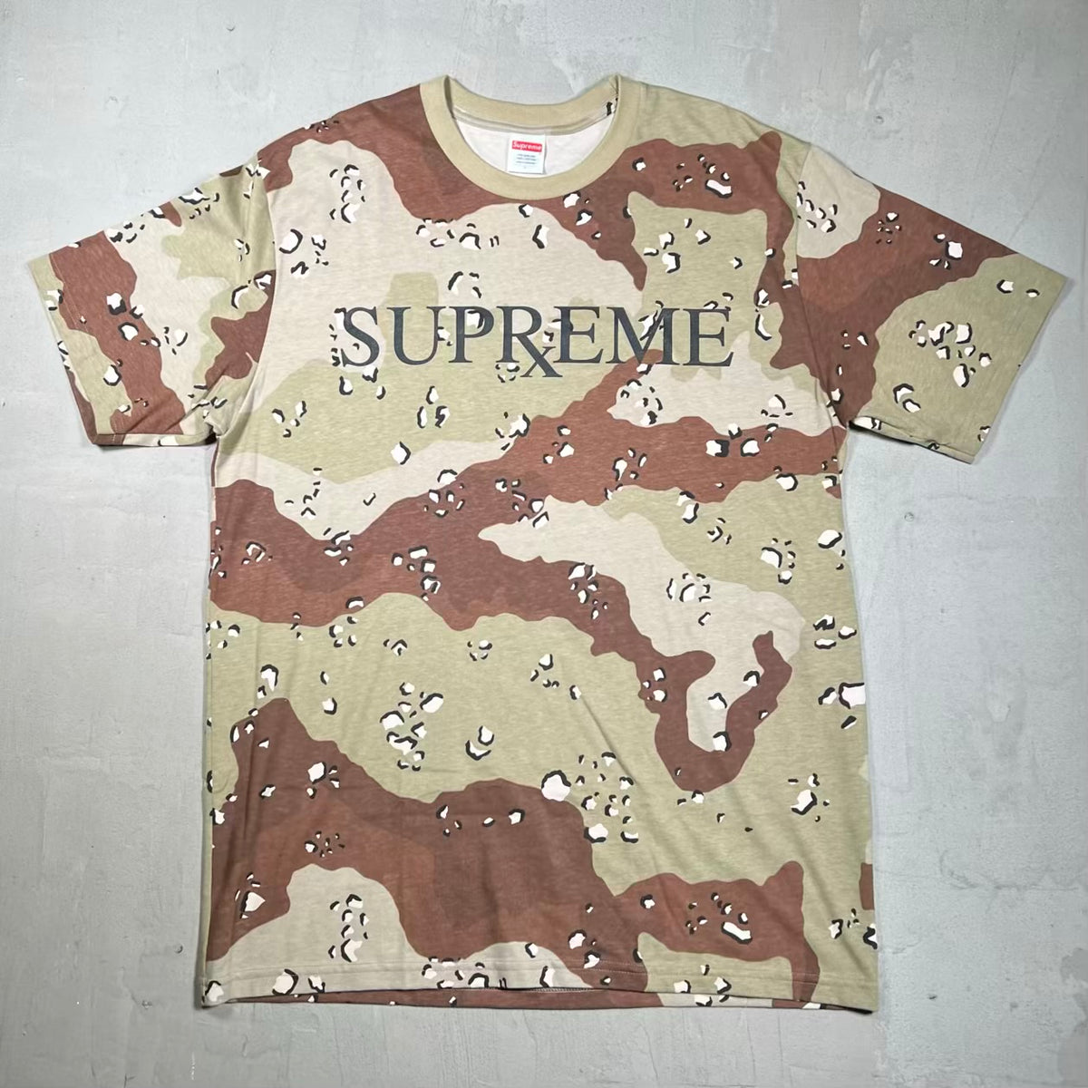 Supreme RX Chocolate Chip Camo Tee (2025) Size Large USED x18527