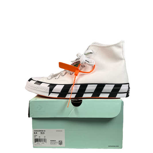 Converse Chuck Taylor Hi Off-White (2018) Size 8.5 NEW S21514