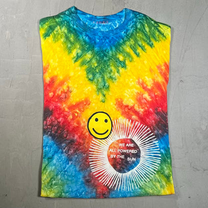 Cactus Plant Flea Market CPFM Powered By The Sun Tie Dye (2022) Tee Size Large USED x18882
