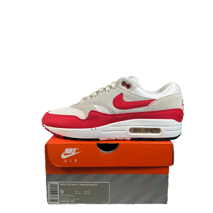 Nike Air Max 1 Anniversary Red (2017) Size 9 NEW s22037