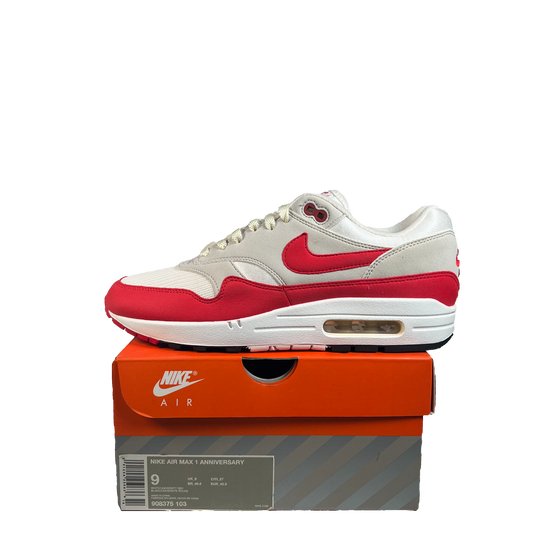 Nike Air Max 1 Anniversary Red (2017) Size 9 NEW s22037