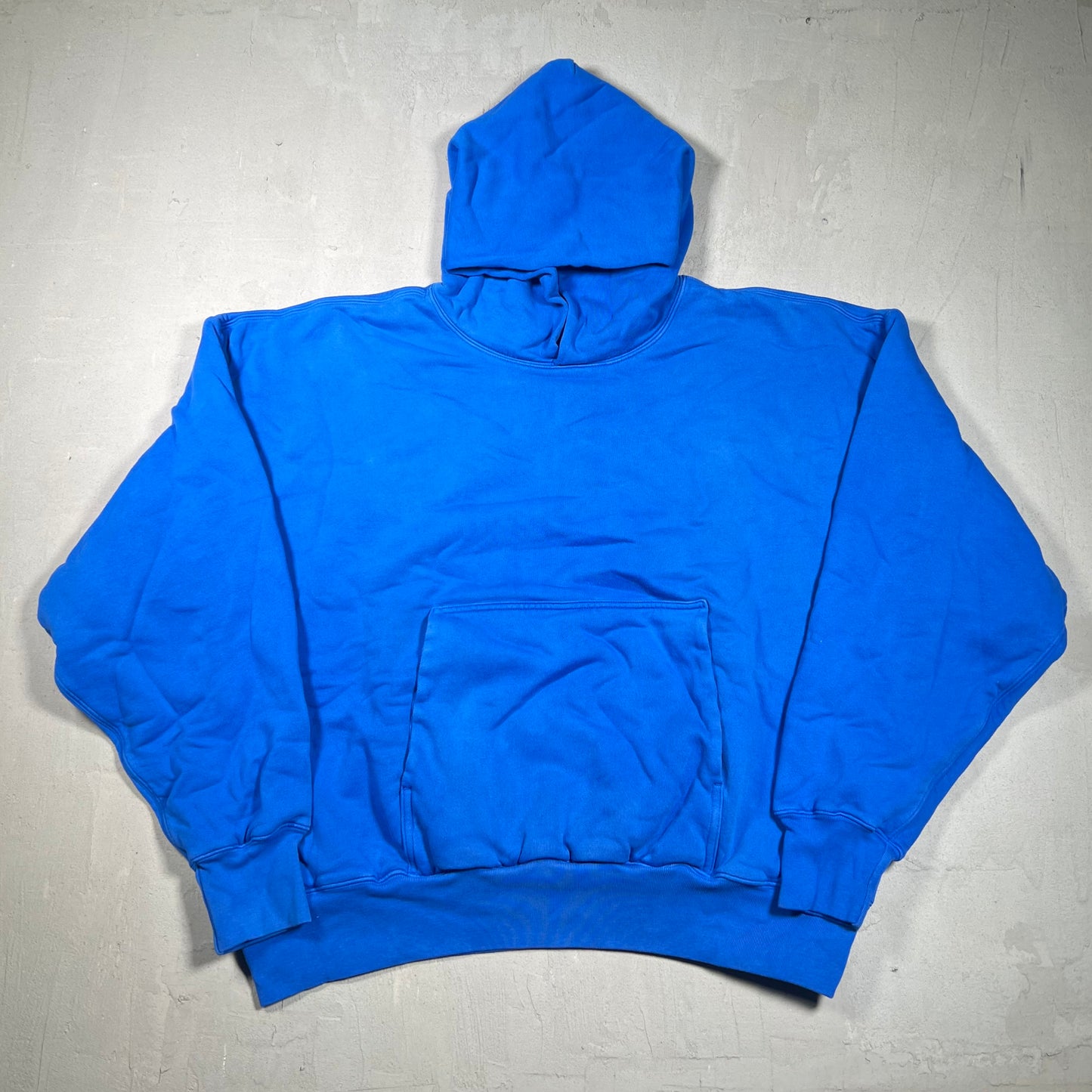 Yeezy Gap Double Layer Blue Hoodie Size XXL NEW x17398