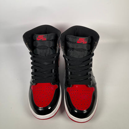 Jordan 1 Patent Bred (2021) Size 10.5 USED s18713