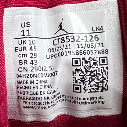 Jordan 3 Cardinal Red (2022) Size 11 USED s23400