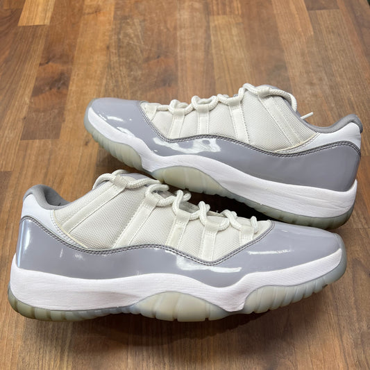 Jordan 11 Low Cement Grey (2023) Size 11.5 USED s17256