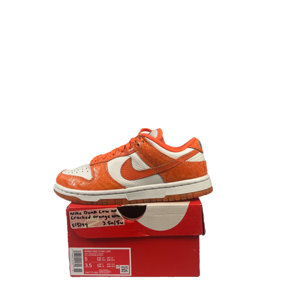 Nike Dunk Low Cracked Orange (WMNS) Size 3.5m/5w NEW s15149