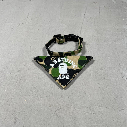Bape Dog Collar Camo Size Small NEW x17301