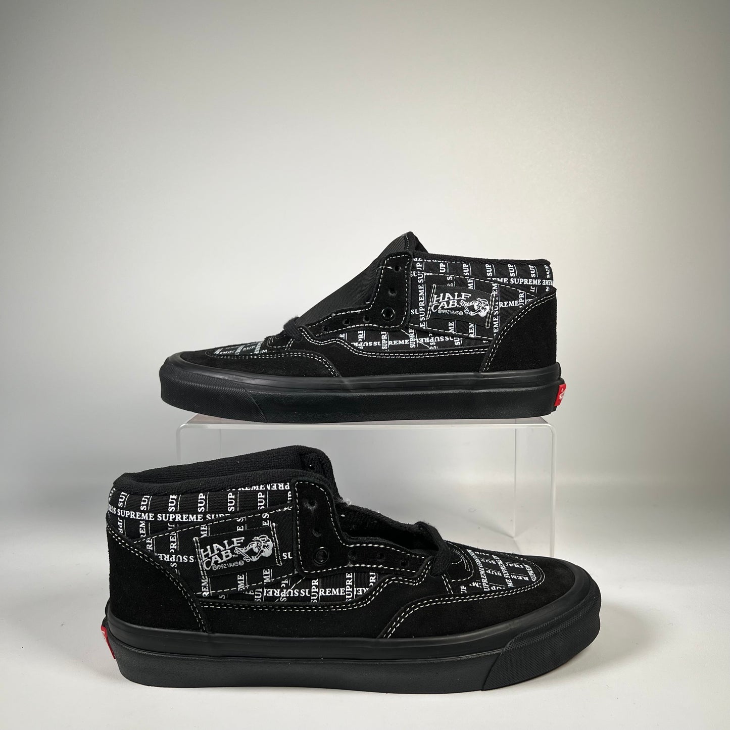 Vans Half Cab Pro Supreme Grid Black (2020) Size 10 NEW s20230