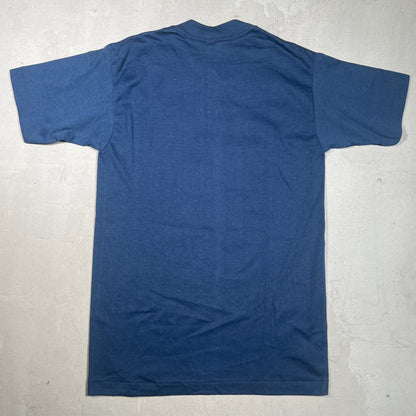 1990s Chicago Bears Helmet Logo Navy Tee Size Medium NEW v14178