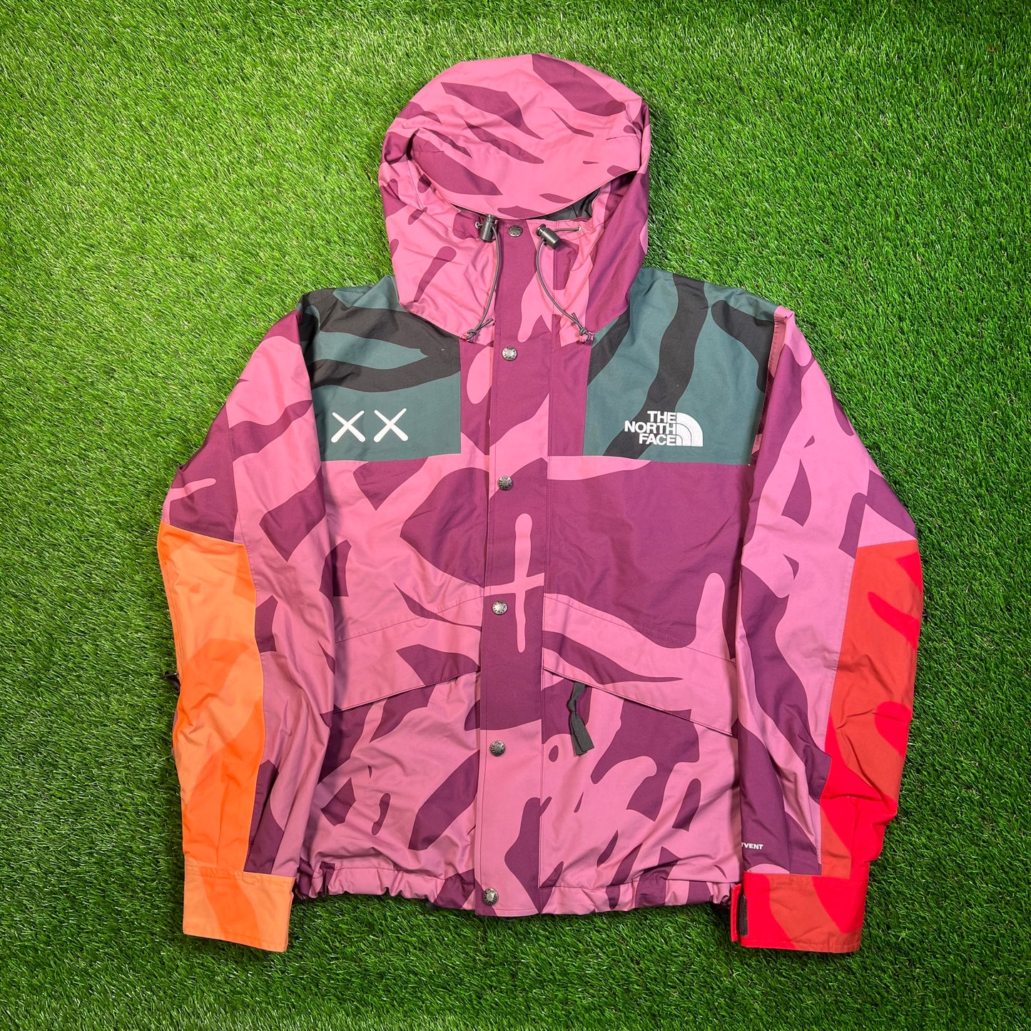 Kaws North Face Pamplona Purple 1986 Jacket Size XS USED x16823