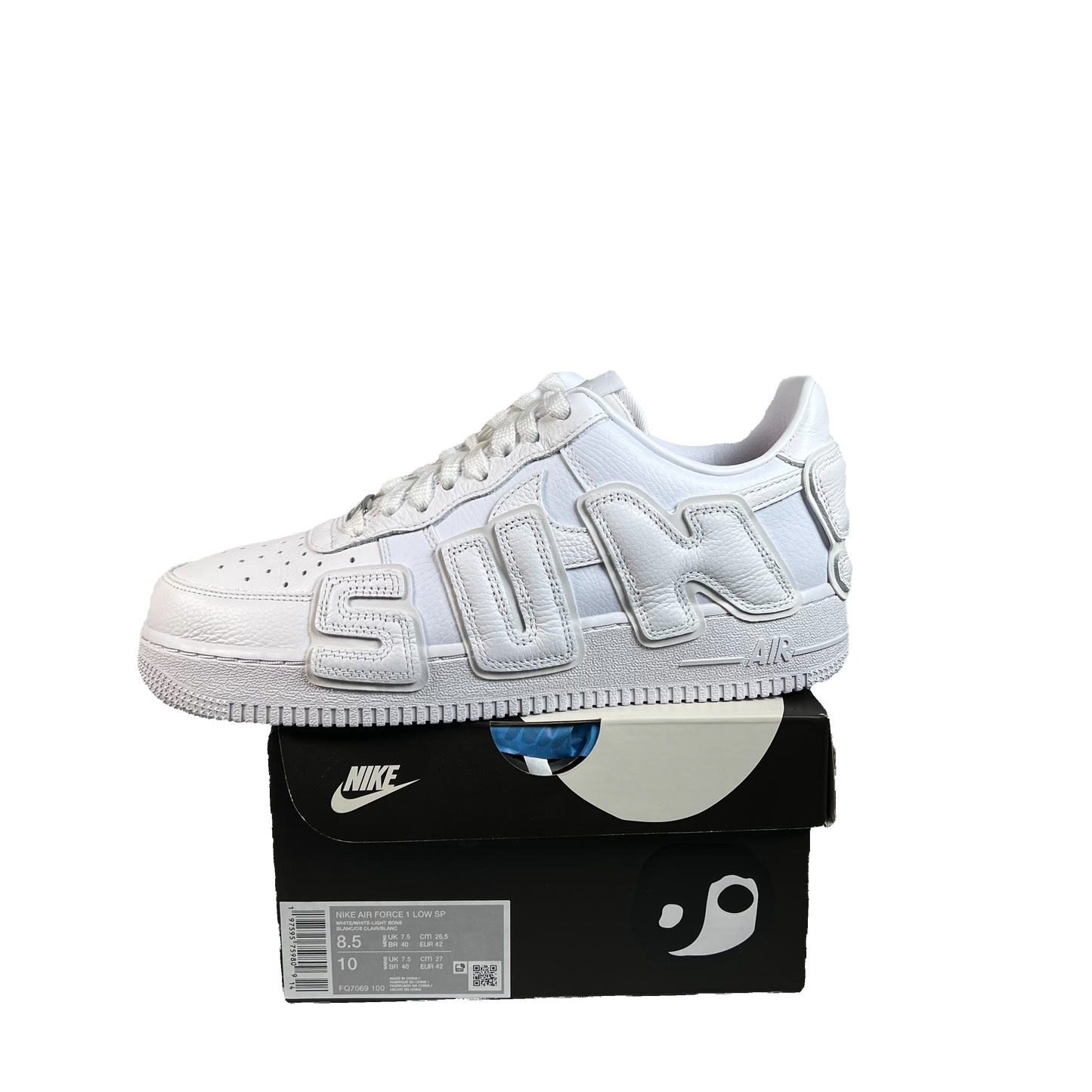 Nike Air Force One Low CPFM White (2024) Size 8.5 NEW s22250