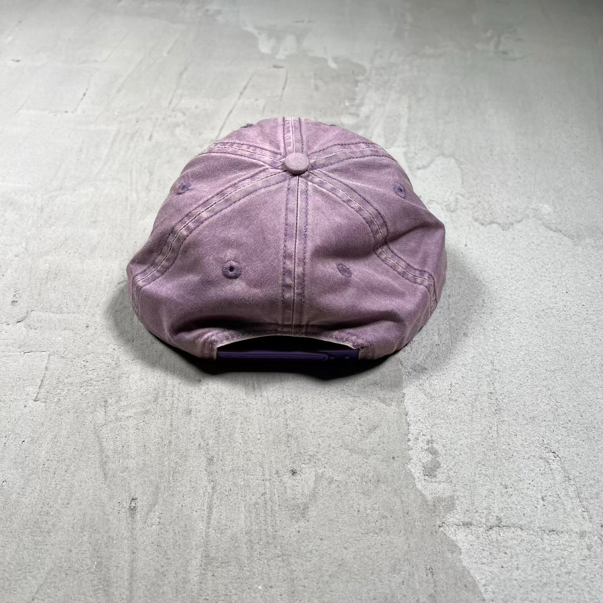 GV Gallery RSP George Washed Purple Snap Back Hat USED x18281
