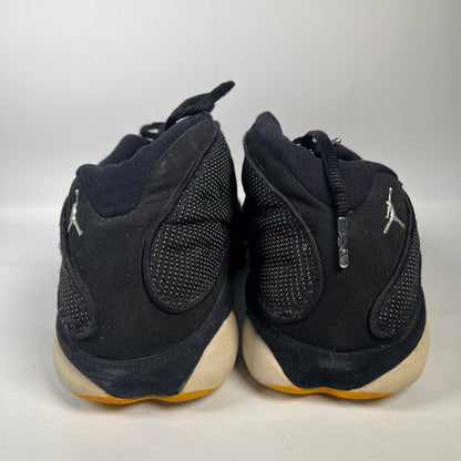 Jordan 13 Low Black Varsity Maize (2005) Size 13 USED s18732