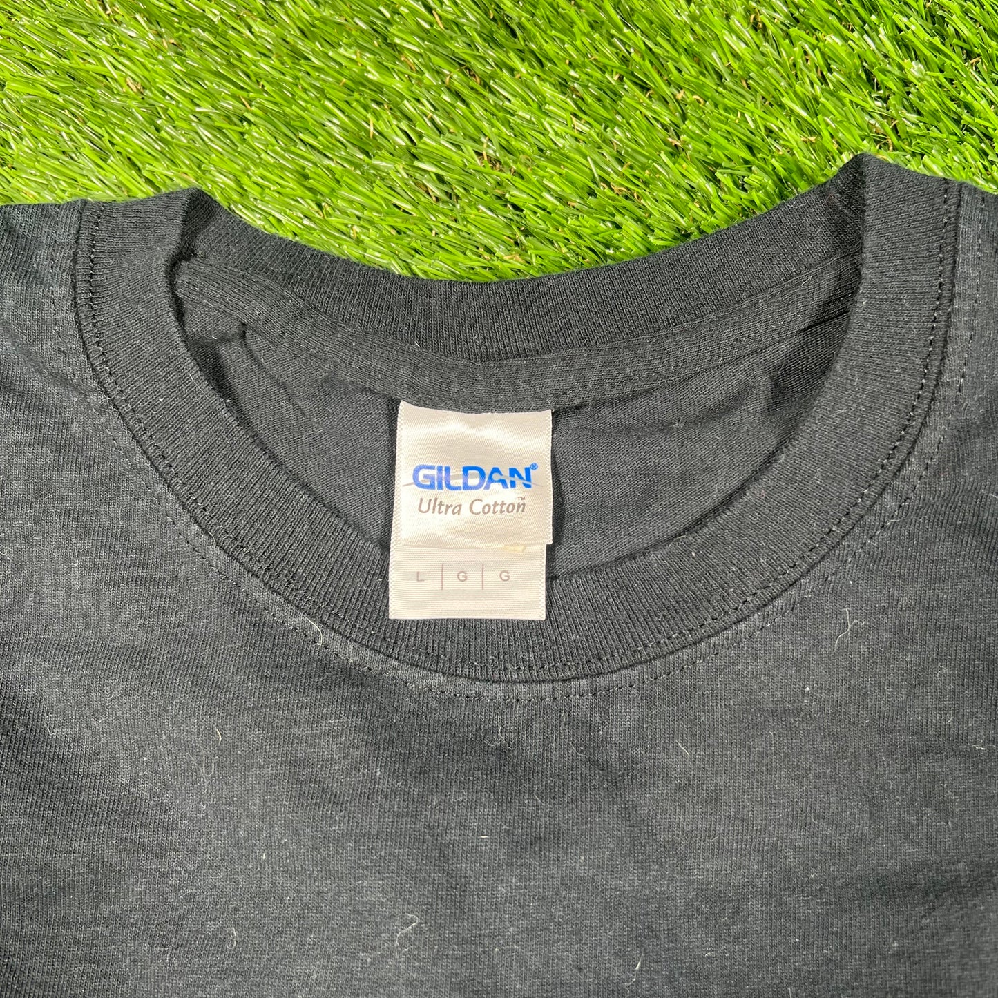 Modern Black Construction Longsleeve Size Large USED v17356