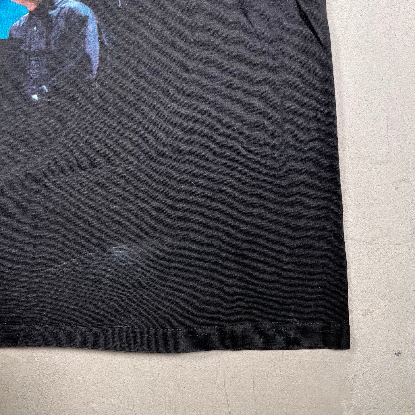Billy Joel Tour 1999 Singing Into Mic Black Tee Size XL USED v13797